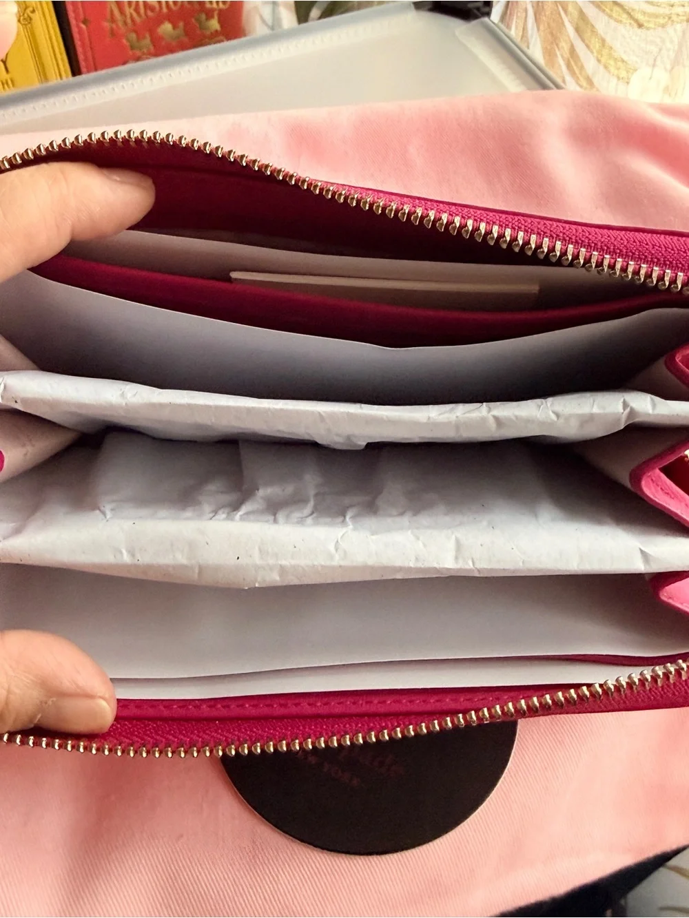 Kate Spade Disney Cheshire Cat Backpack and Wallet Set